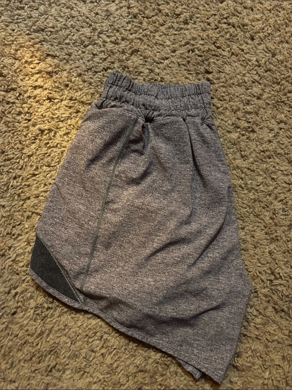 lululemon athletica Women's Heather Gray Athletic Shorts